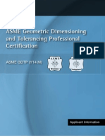 ASME GDTP Certification Guide