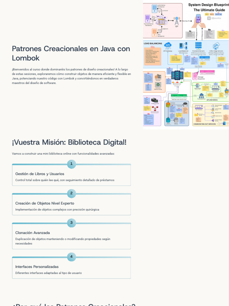 Patrones Creacionales en Java Con Lombok | PDF | Desarrollo de software ...