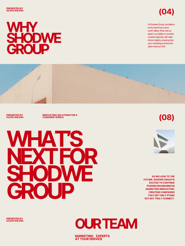 Shodwe Group: Innovative Marketing Solutions | PDF