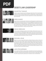 Sergei's Law - Leadership