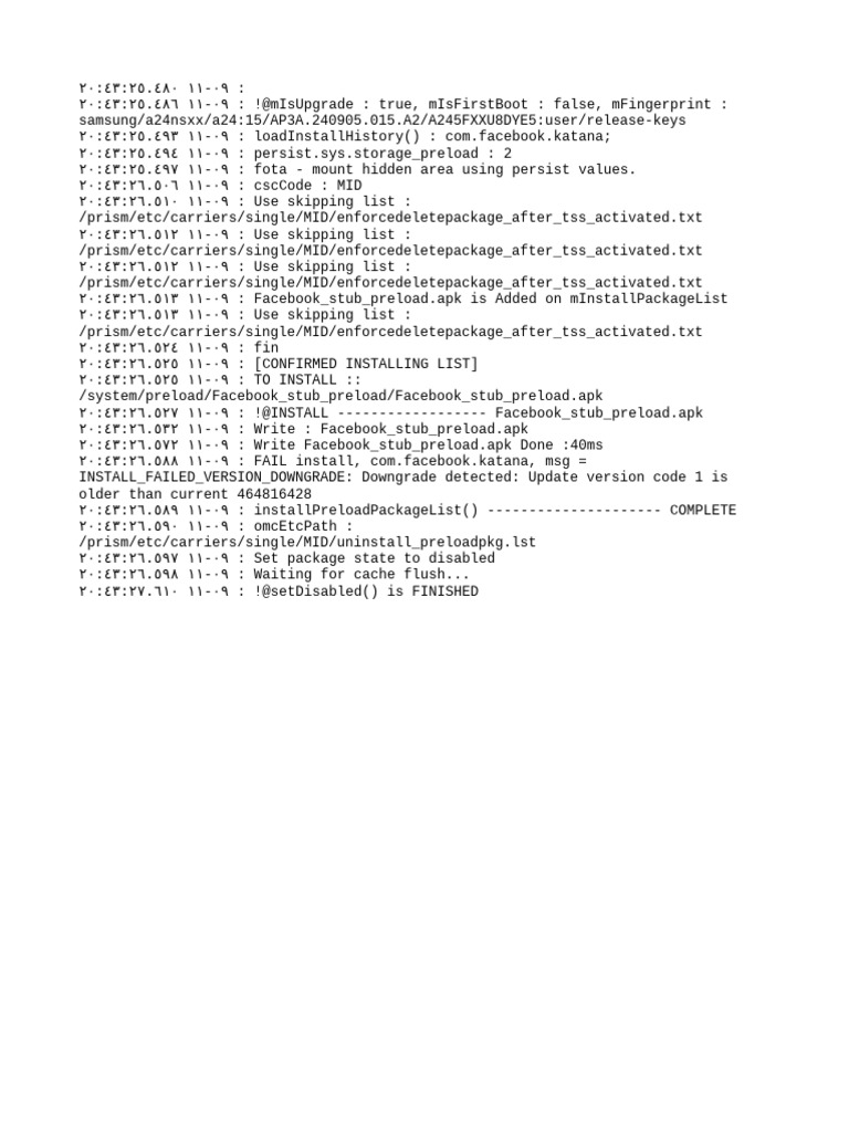 Preload Installer | PDF