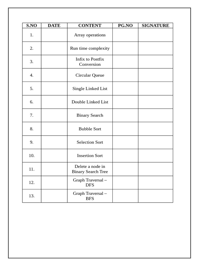 Data Structures and Algorithms Guide | PDF | Queue (Abstract Data Type ...