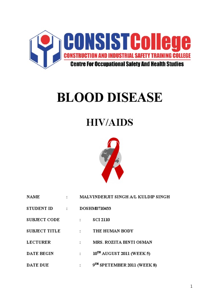 Aids Hiv Assignment | PDF | Hiv/Aids | Condom