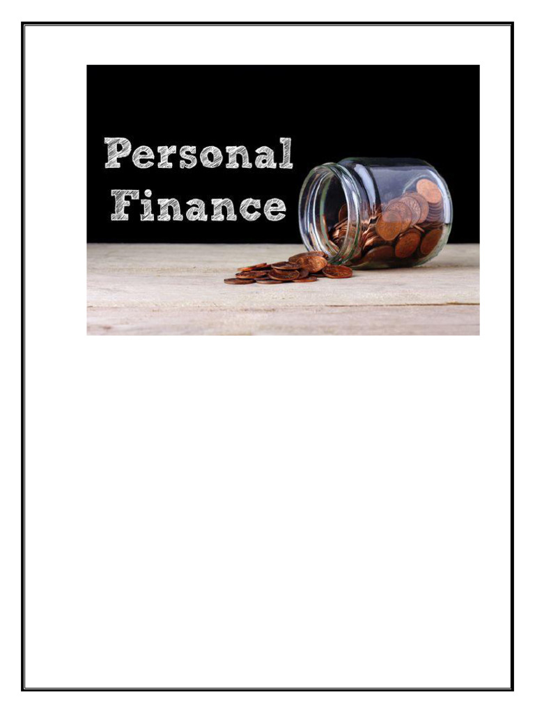 Personal Finance Essentials for Success | PDF | Debt | Credit Card