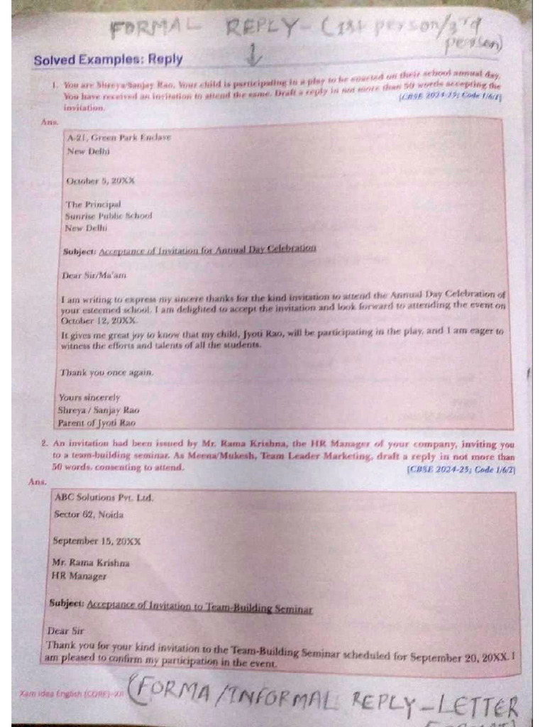 Formal Reply | PDF