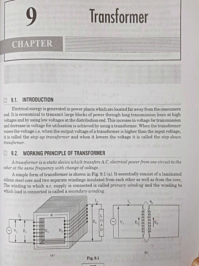 BEE Unit 3rd Single Phase Transformer | PDF