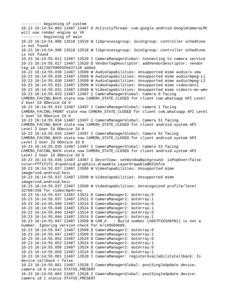 Log Cat 1761210894958 | PDF | Computing | Computer Programming