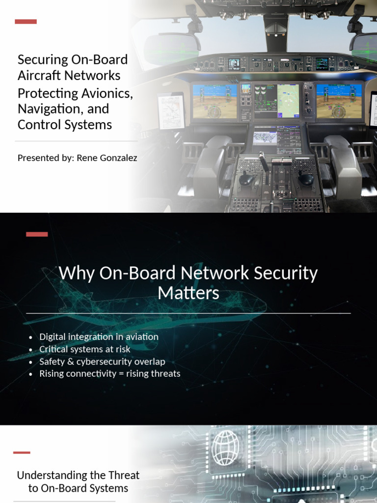 On-Board Aircraft Network Security Guide | PDF
