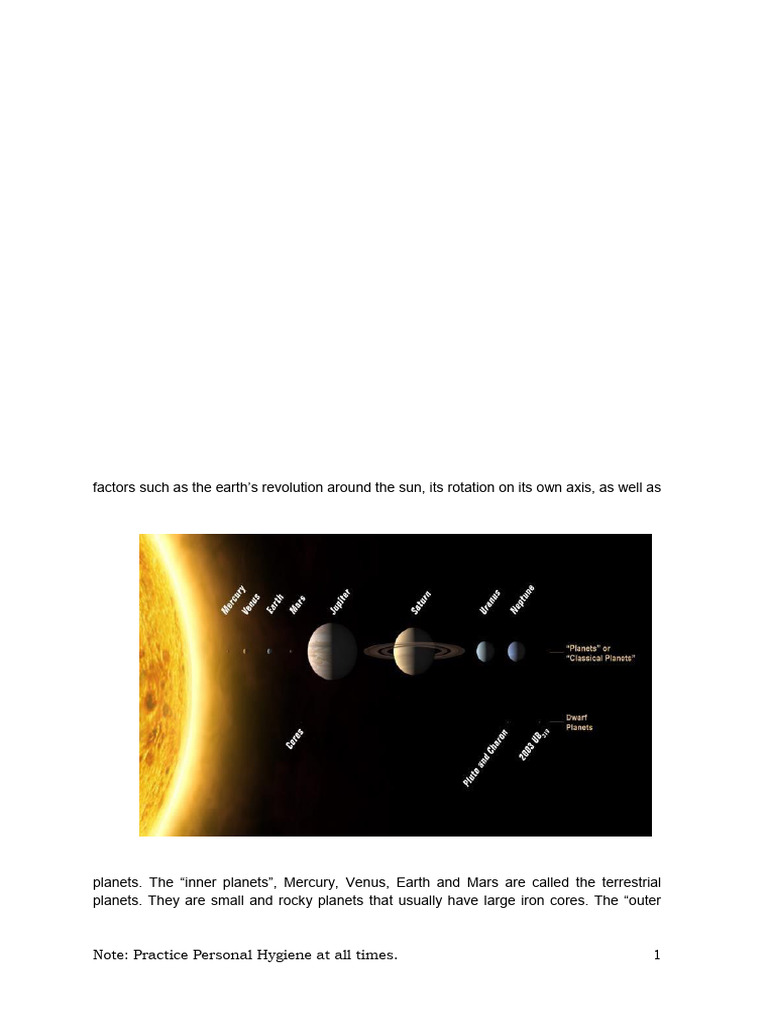 Unique Features of Planet Earth | PDF | Magma | Atmosphere Of Earth