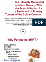 Image-Guided IMRT for Spinal Tumors