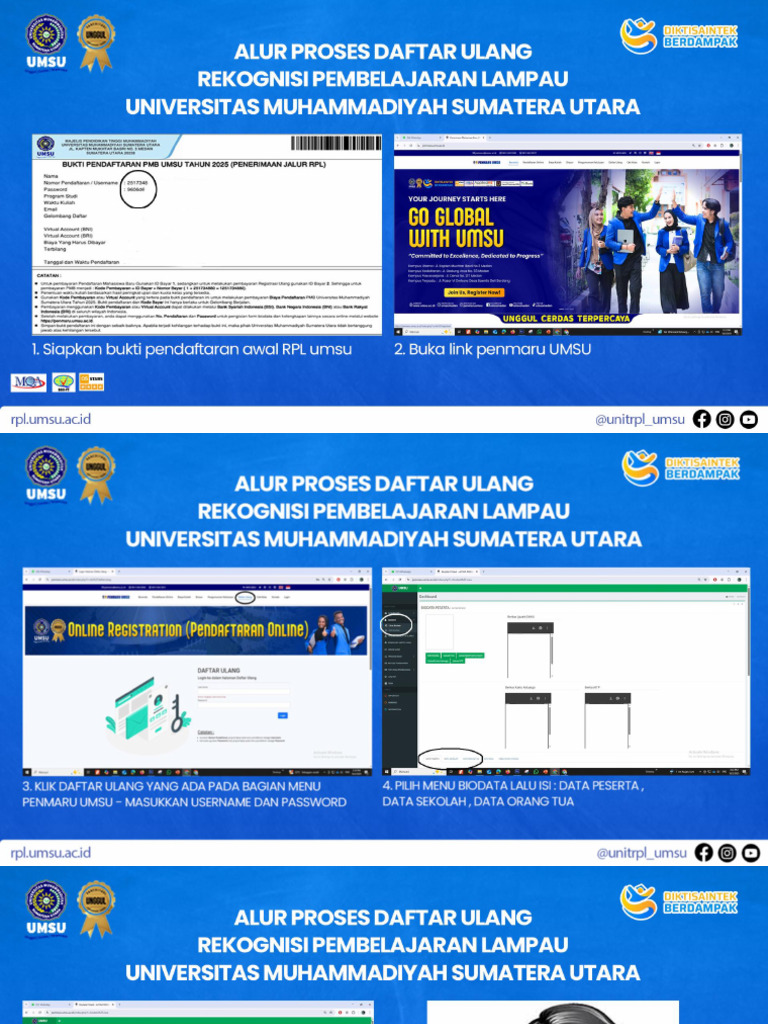 Alur Daftar Ulang RPL Umsu | PDF