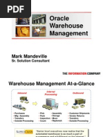 Oracle Warehouse Management: Mark Mandeville