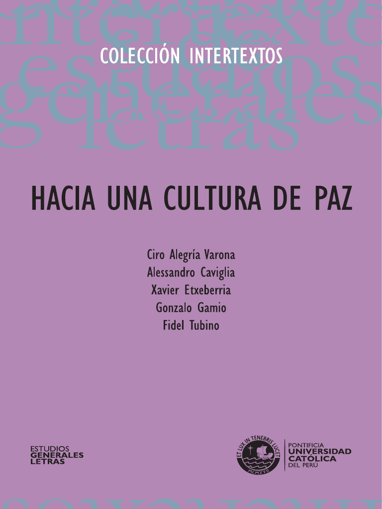 Cultura de Paz: Fundamentos y Dimensiones | PDF | Moralidad | Paz