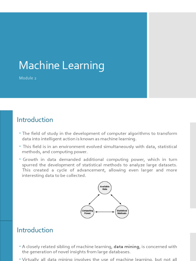 Understanding Machine Learning Basics | PDF | Machine Learning ...