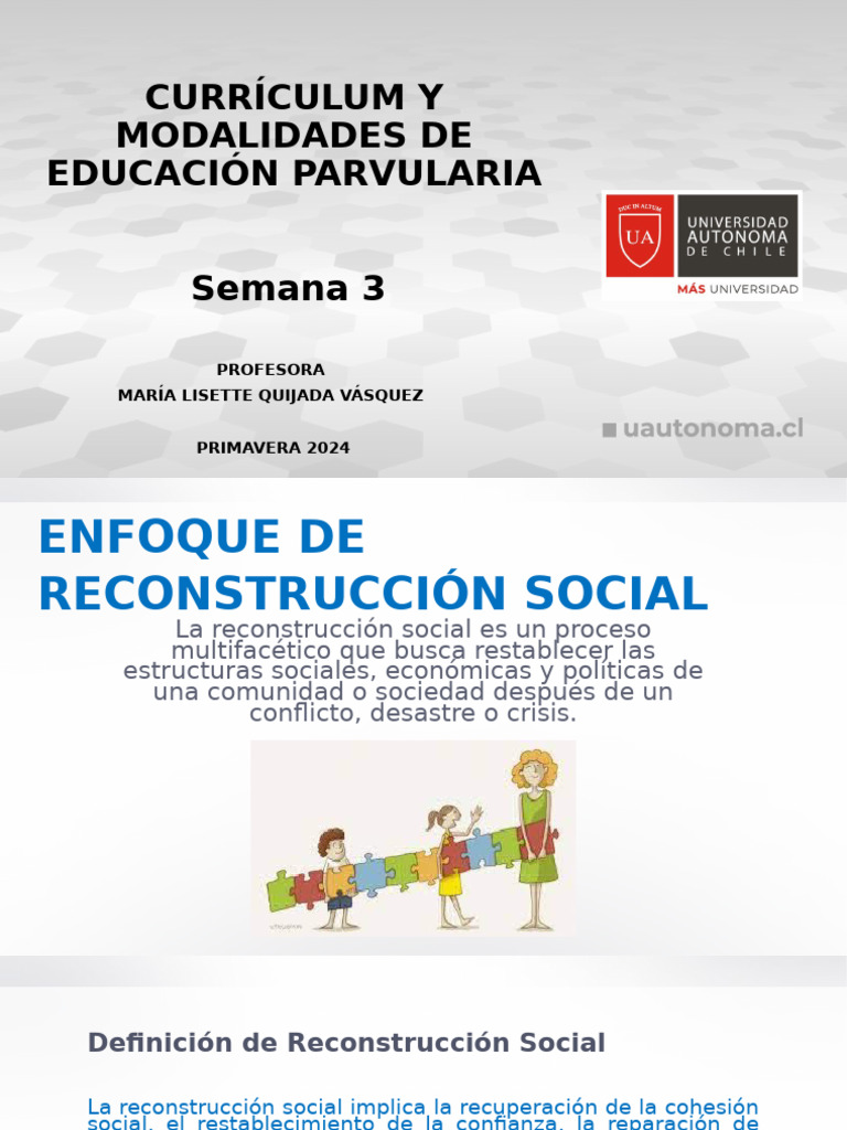 Semana 3 Curriculum y Modalidades | PDF | Plan de estudios ...