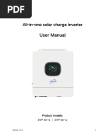 Deye 5kW/8kW Hybrid Inverter Manual | PDF | Power Inverter | Direct Current