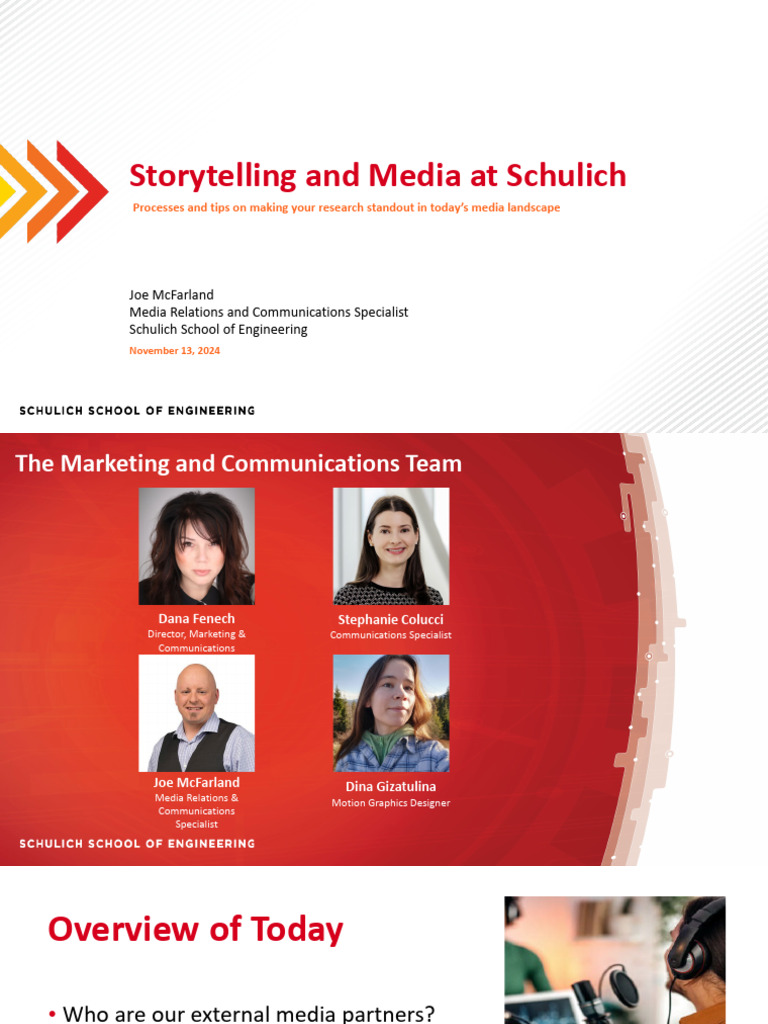 Media Strategies for Schulich Research | PDF | Mass Media | Communication