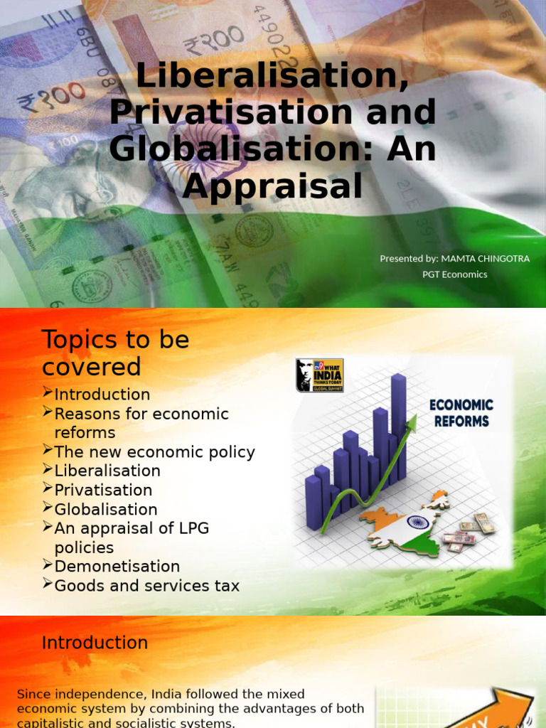Liberalisation, Privatisation and Globalisation | PDF | Taxes | Value ...
