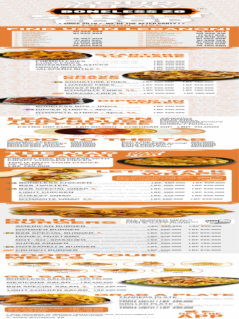 New Menu | PDF