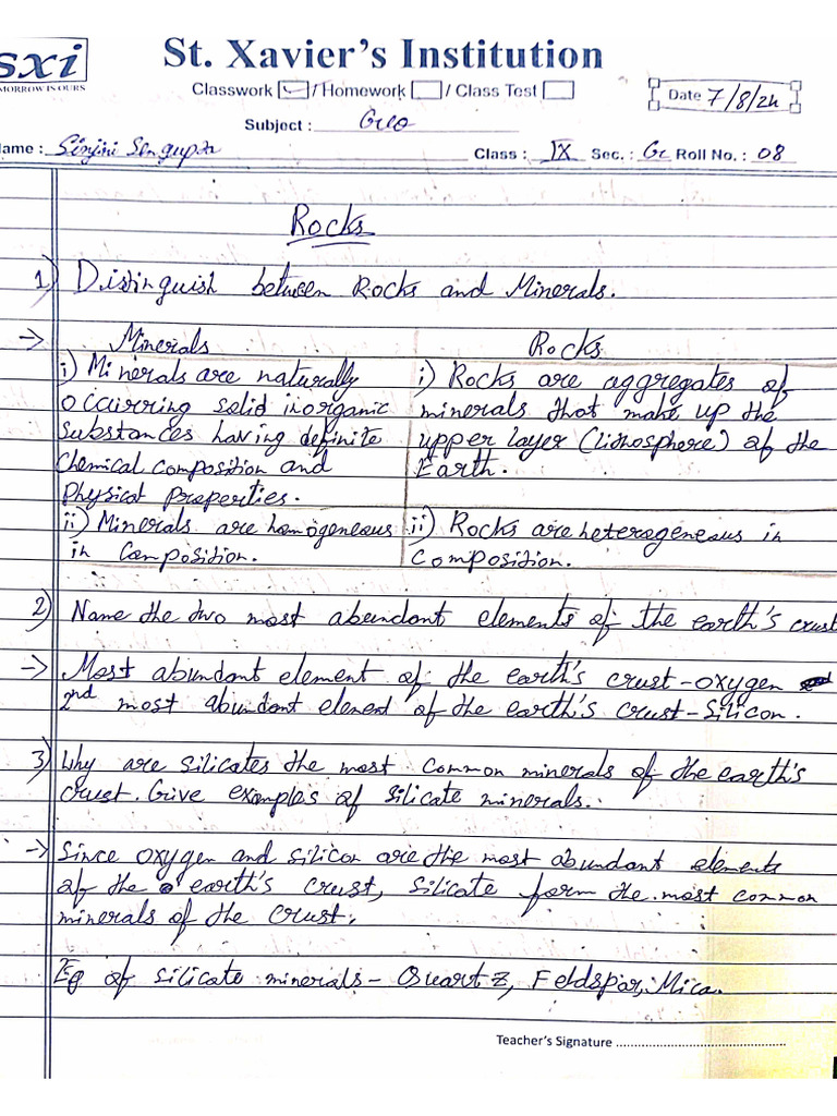 Rocks | PDF