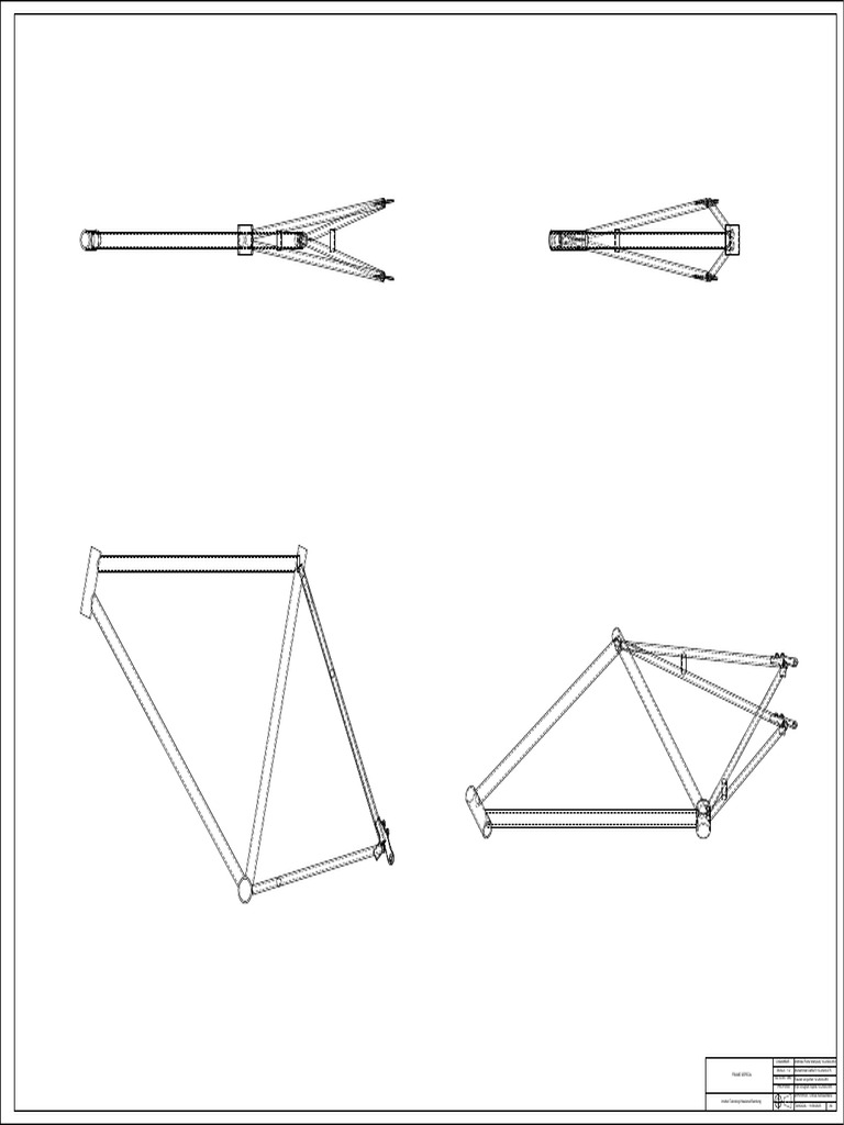2d Frame Sepeda | PDF