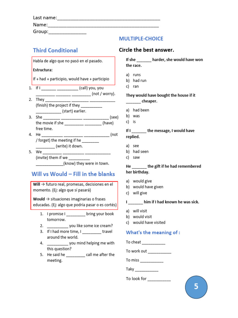 Third Conditional and Modal Verbs Guide | PDF | Chess Theory | Chess