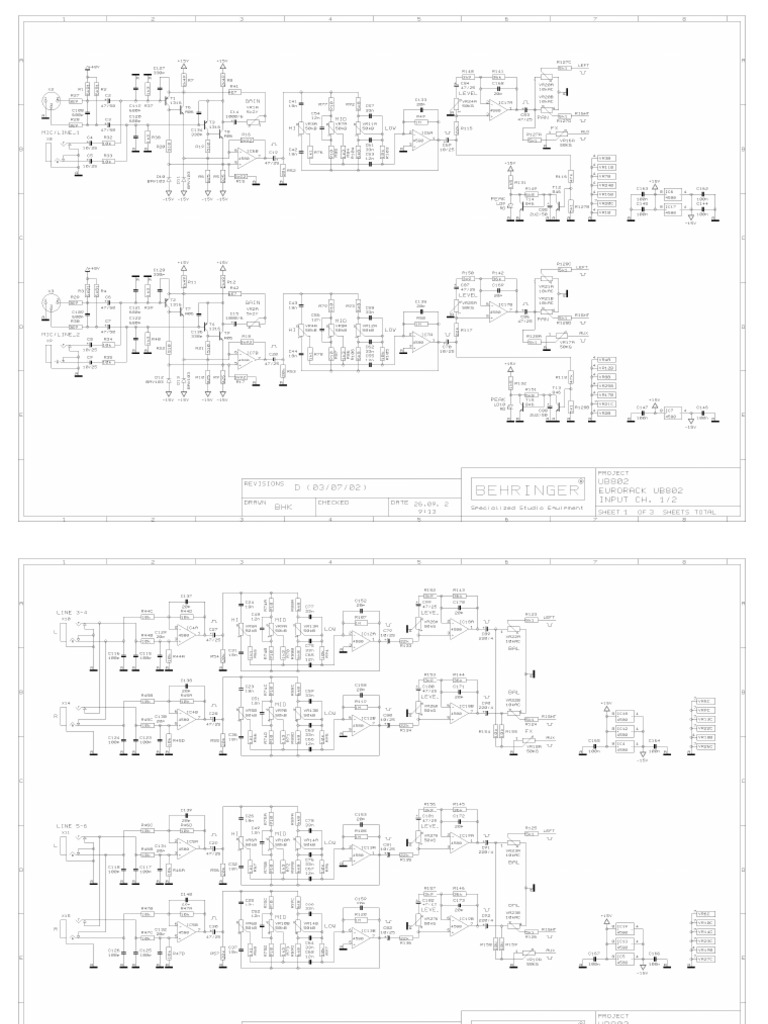 Behringer Ub802 | PDF
