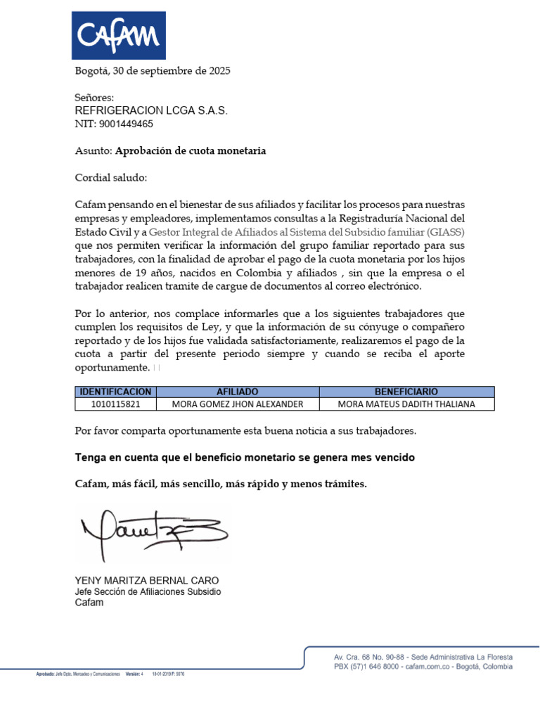 Refrigeracion Lcga S.A.S. | PDF