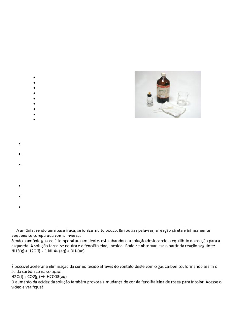 Experimento do Sangue do Diabo | PDF