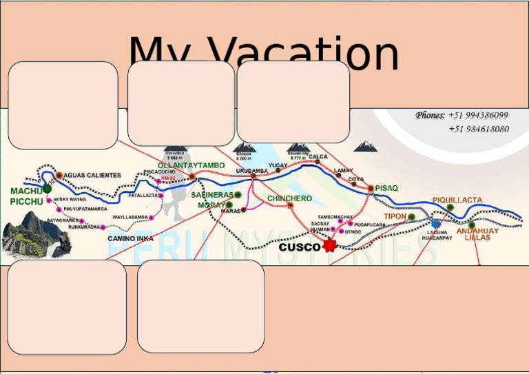 Mapa Vacation | PDF