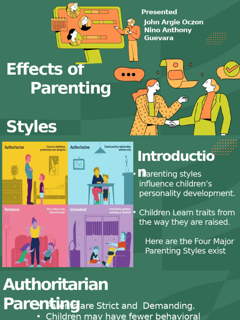 Impact of Parenting Styles on Children | PDF | Parenting | Self Esteem