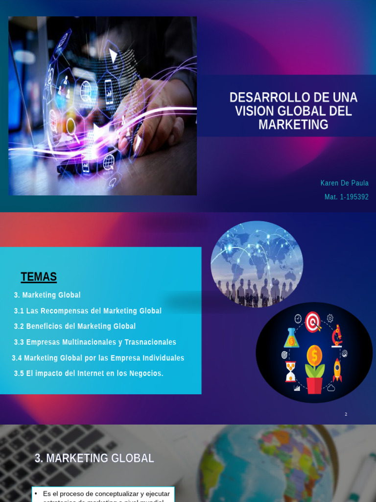 Estrategias de Marketing Global Efectivas | PDF | Marketing | Internet