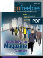 Design Freebies Free Indesign Magazine Template