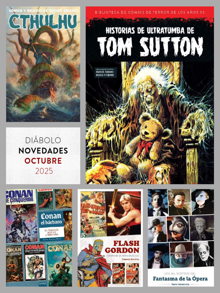 Historias de ultratumba de Tom Sutton | PDF | Pulp Magazine