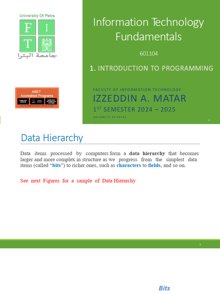 Introduction To Programming-V3 (2) | PDF | Integrated Development ...