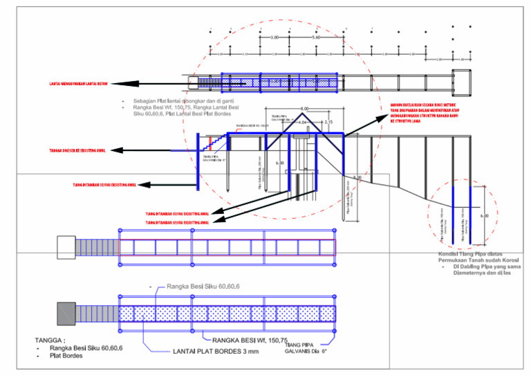 Jembatan Intake Spam Baning | PDF