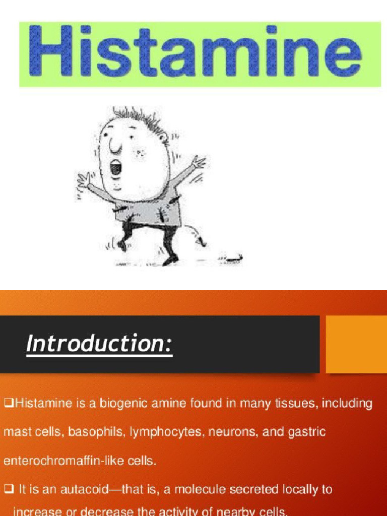 Histamine Triple Response & H1-Antagonists | PDF