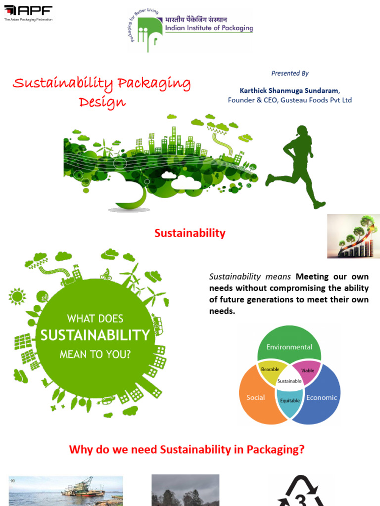 Sustainable Packaging Design Insights | PDF | Biodegradation | Recycling