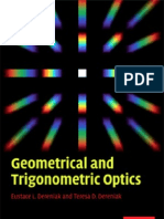 Geometric and Trigonometric Optics - E. Dereniak, T. Dereniak Cambridge, 2008) WW