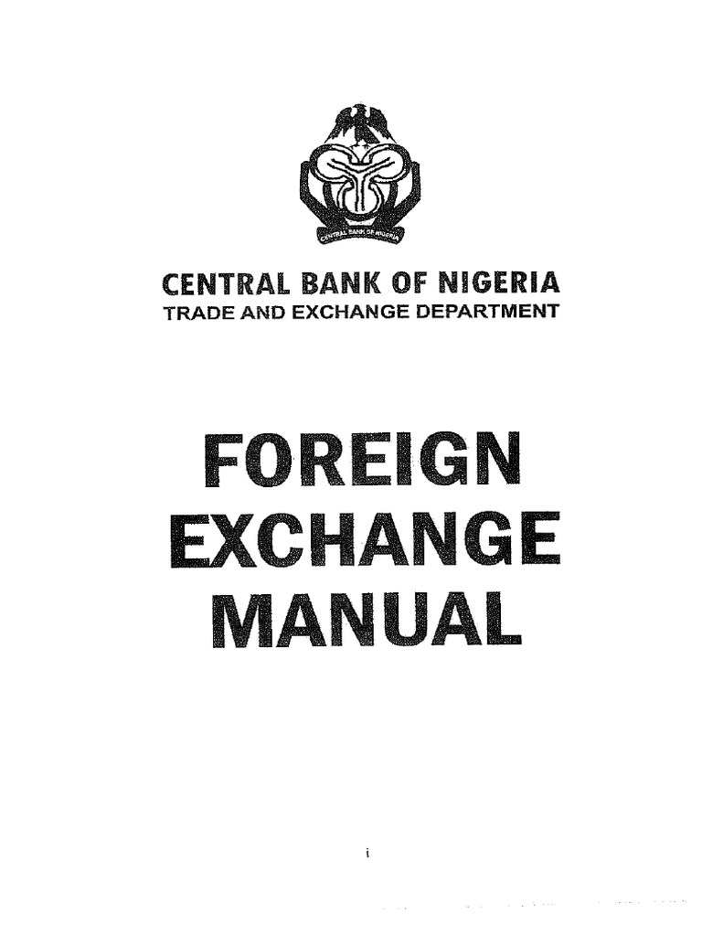 CBN FX Manual 2018 | PDF