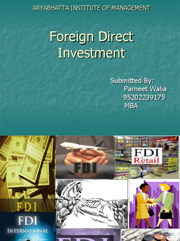 Understanding Foreign Direct Investment | PDF | Business | Social Science