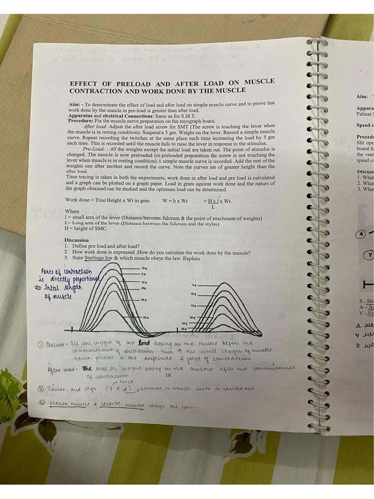 Physio Charts | PDF