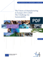 The Future of Manufacturing in Europe 2015-20