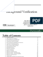 Background Verification Process