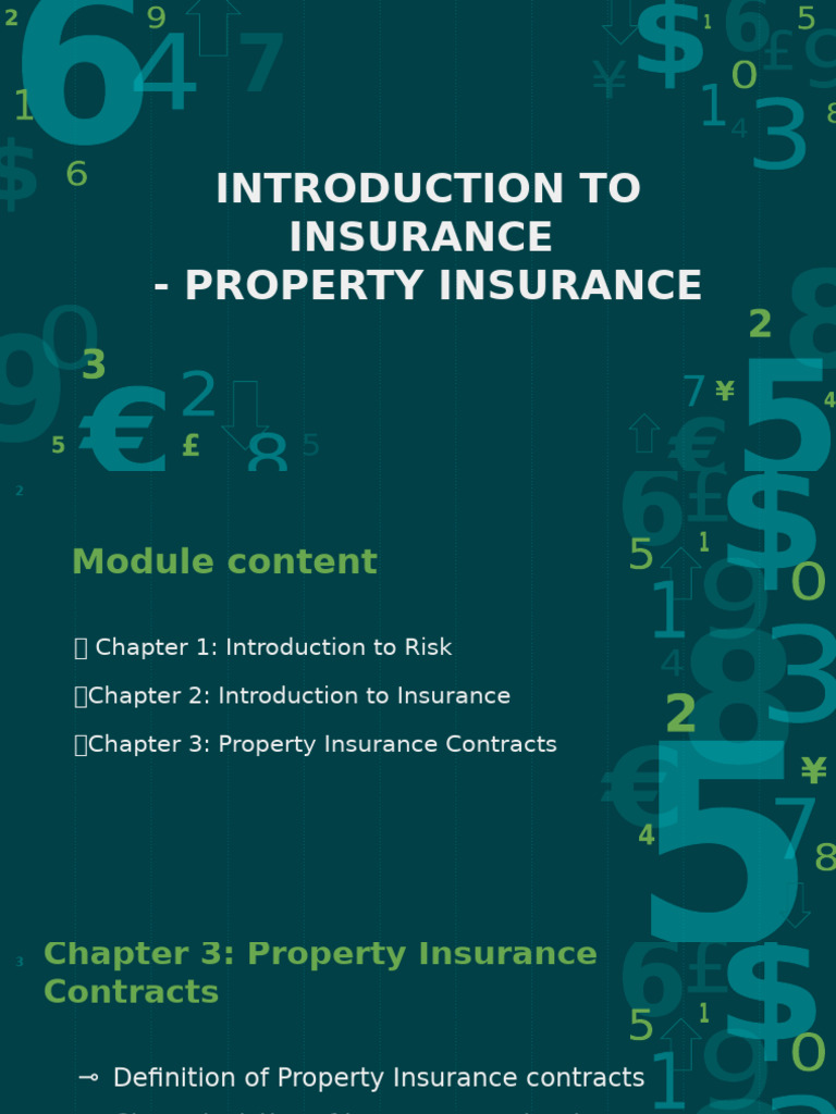 Insurance LK Lecturenote Chapter3 Part2 | PDF | Insurance | Indemnity