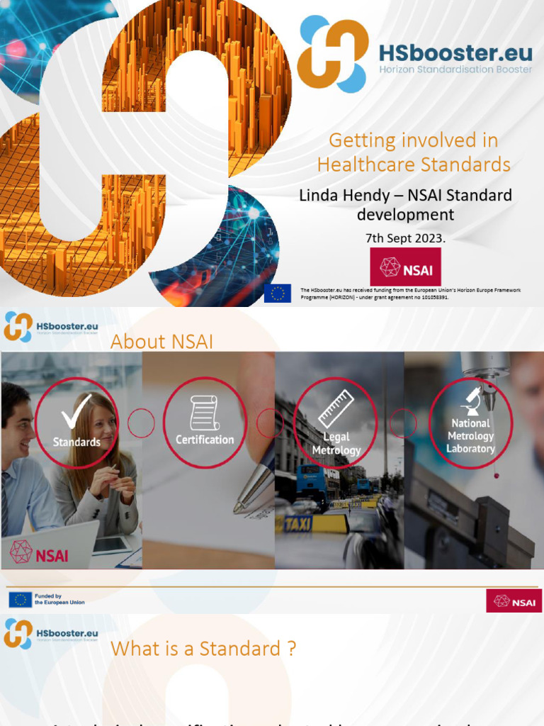 Understanding Healthcare Standards in EU | PDF | Standardization ...