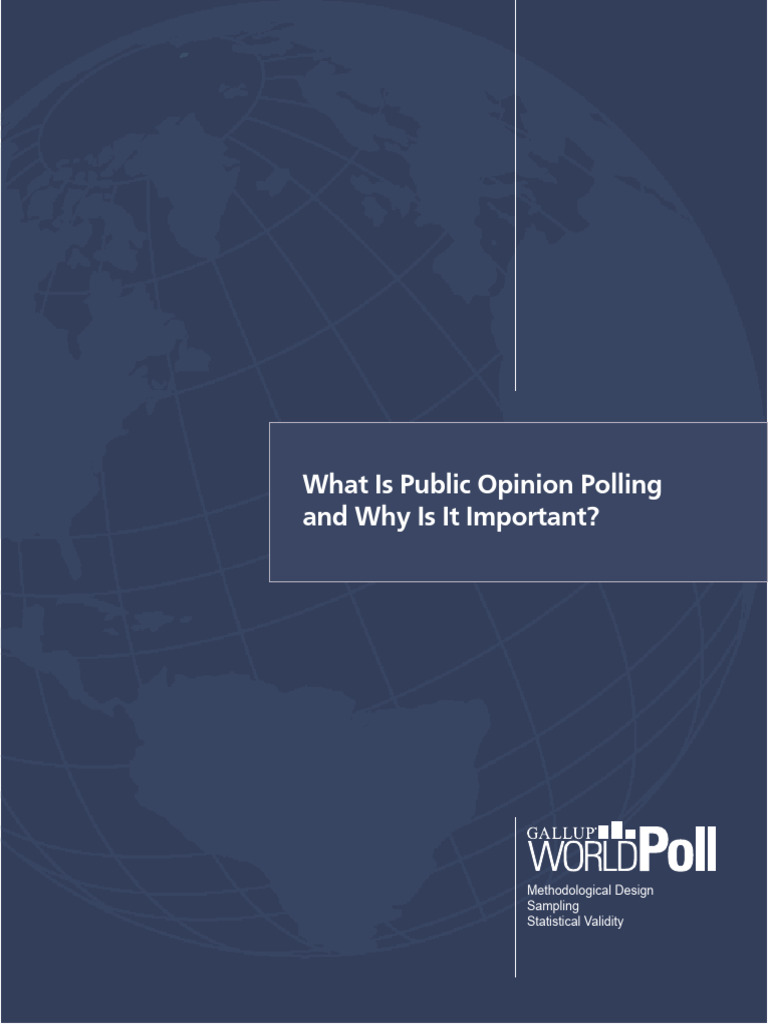 Understanding Public Opinion Polling | PDF | Opinion Poll | Survey ...