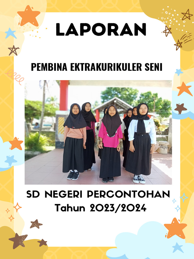 Ekstrakurikuler Seni SD Percontohan 2023 | PDF