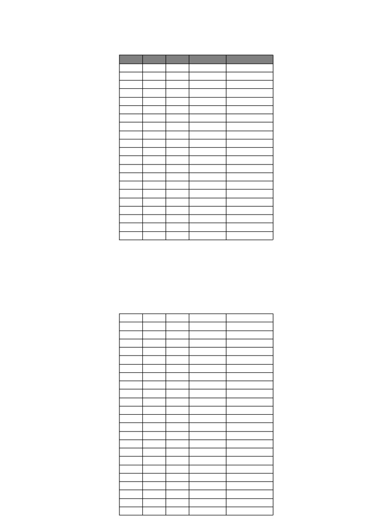 Table Ascii Complete-1 | PDF