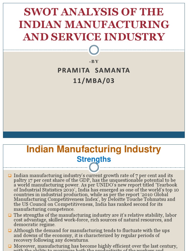 Swot analysis example production company picture